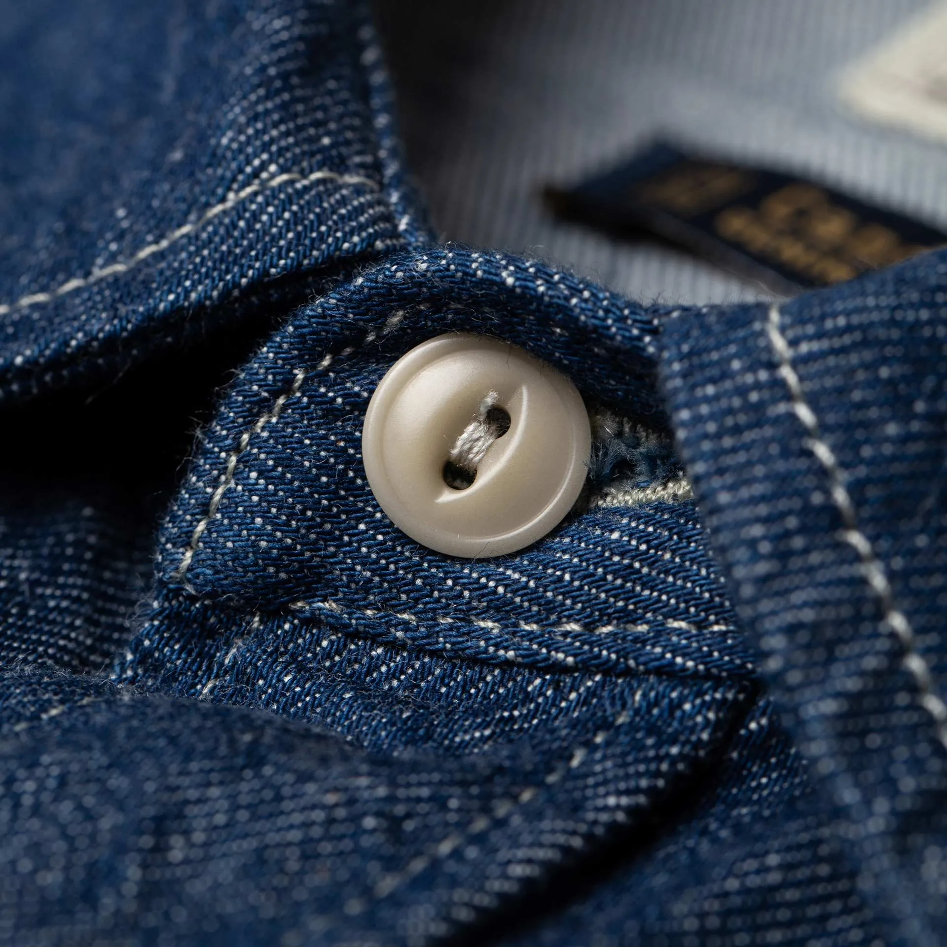 BCS-01 WESTERN SHIRT 7 oz. vintage blue denim [AW24]