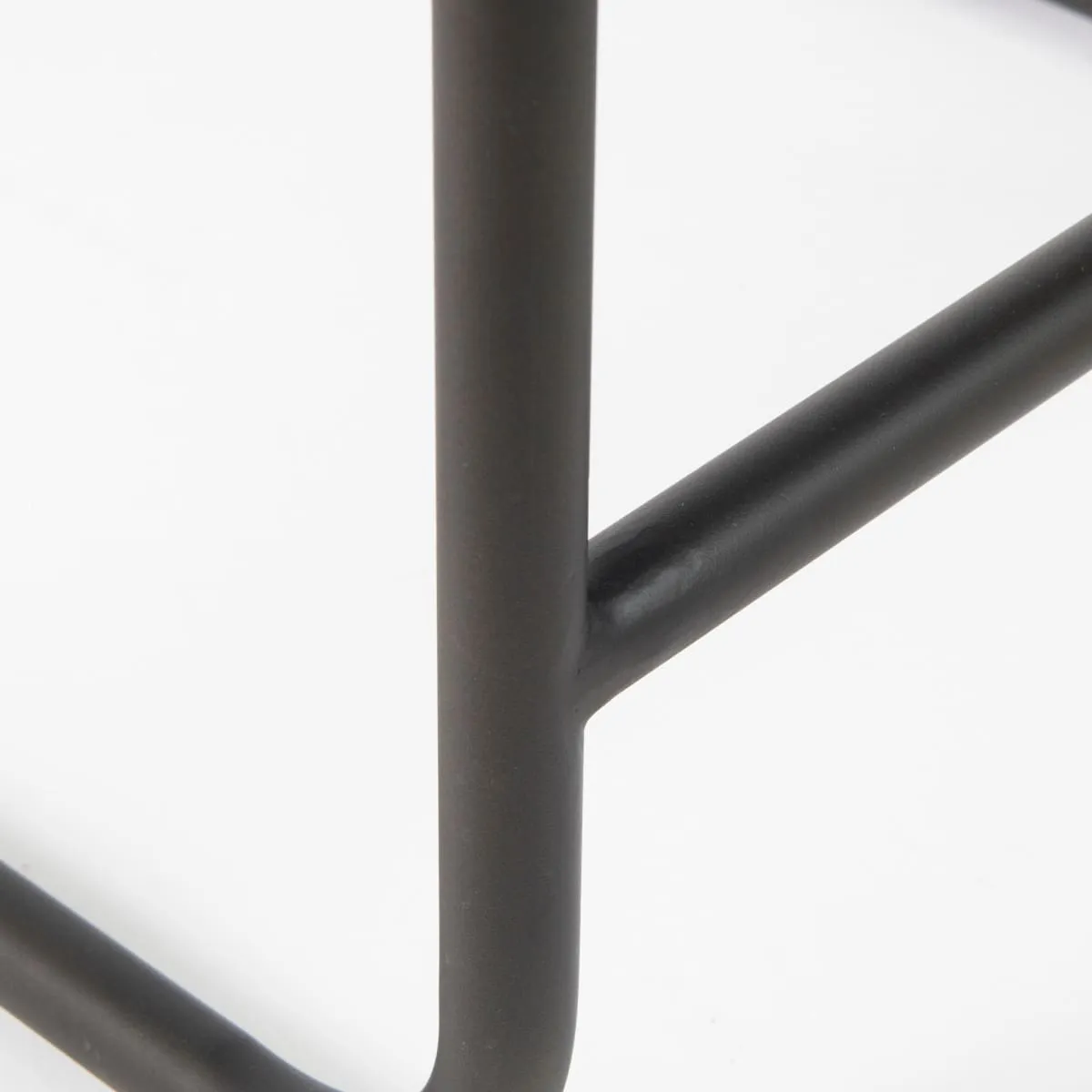 Berbick Bar Counter Stool Brown/Gray Suede | Gray Metal | Counter