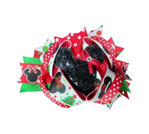 Christmas Hair Bow (Various Styles)