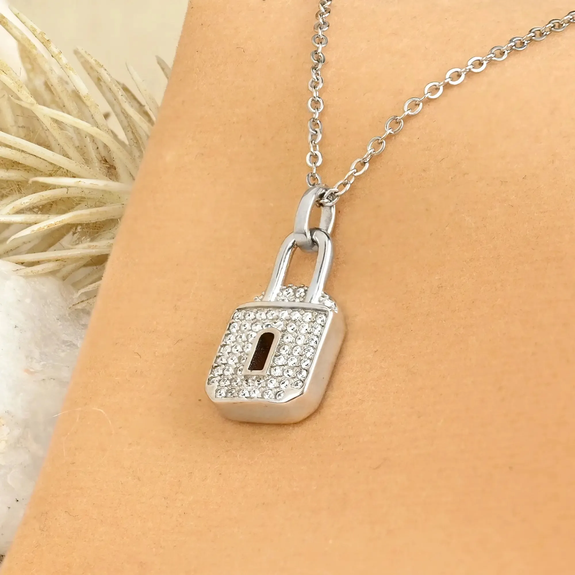 Classic Lock Necklace