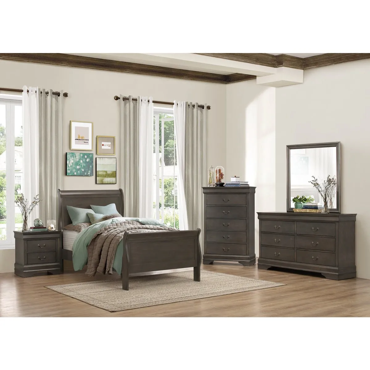 Coastal Grey Night Stand