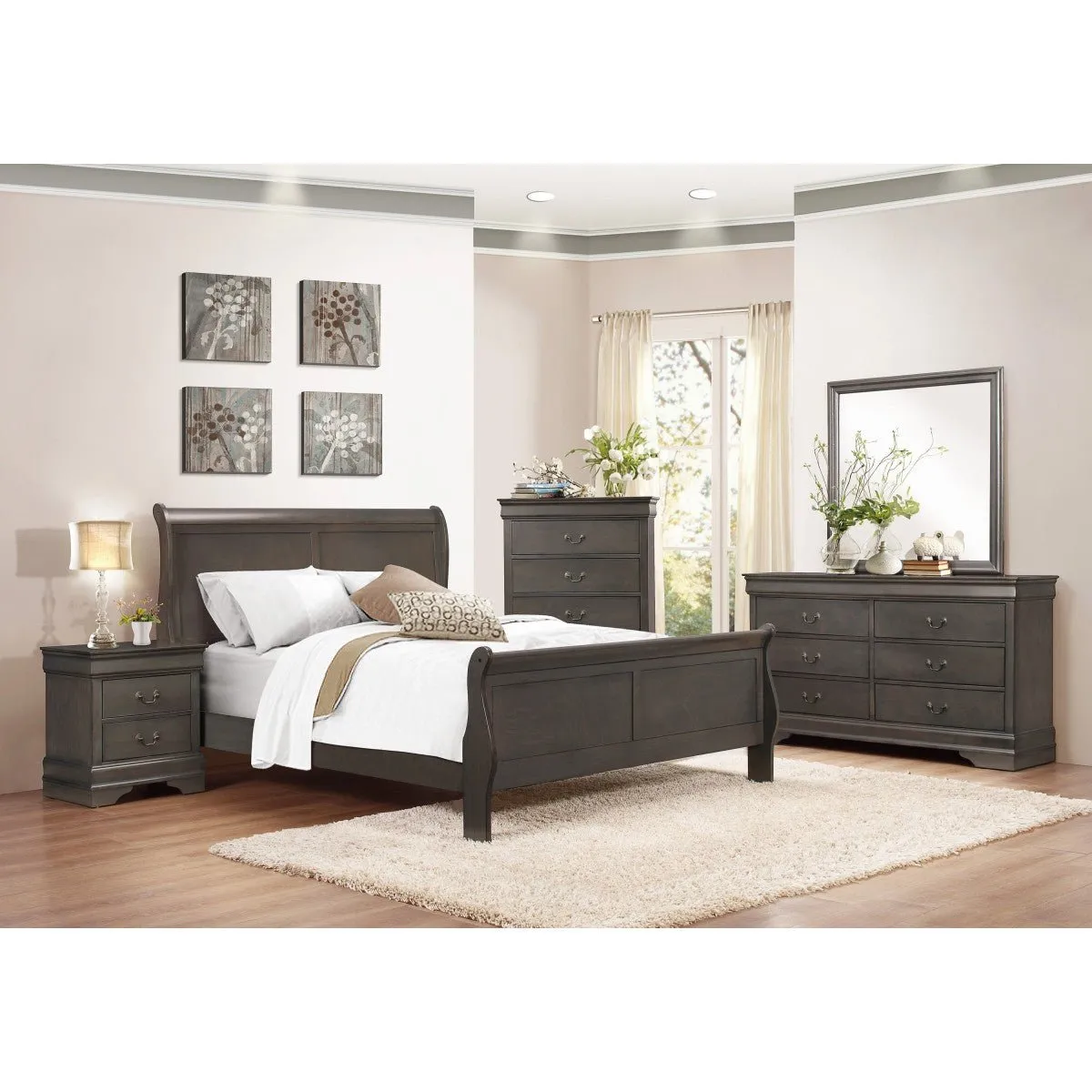 Coastal Grey Night Stand