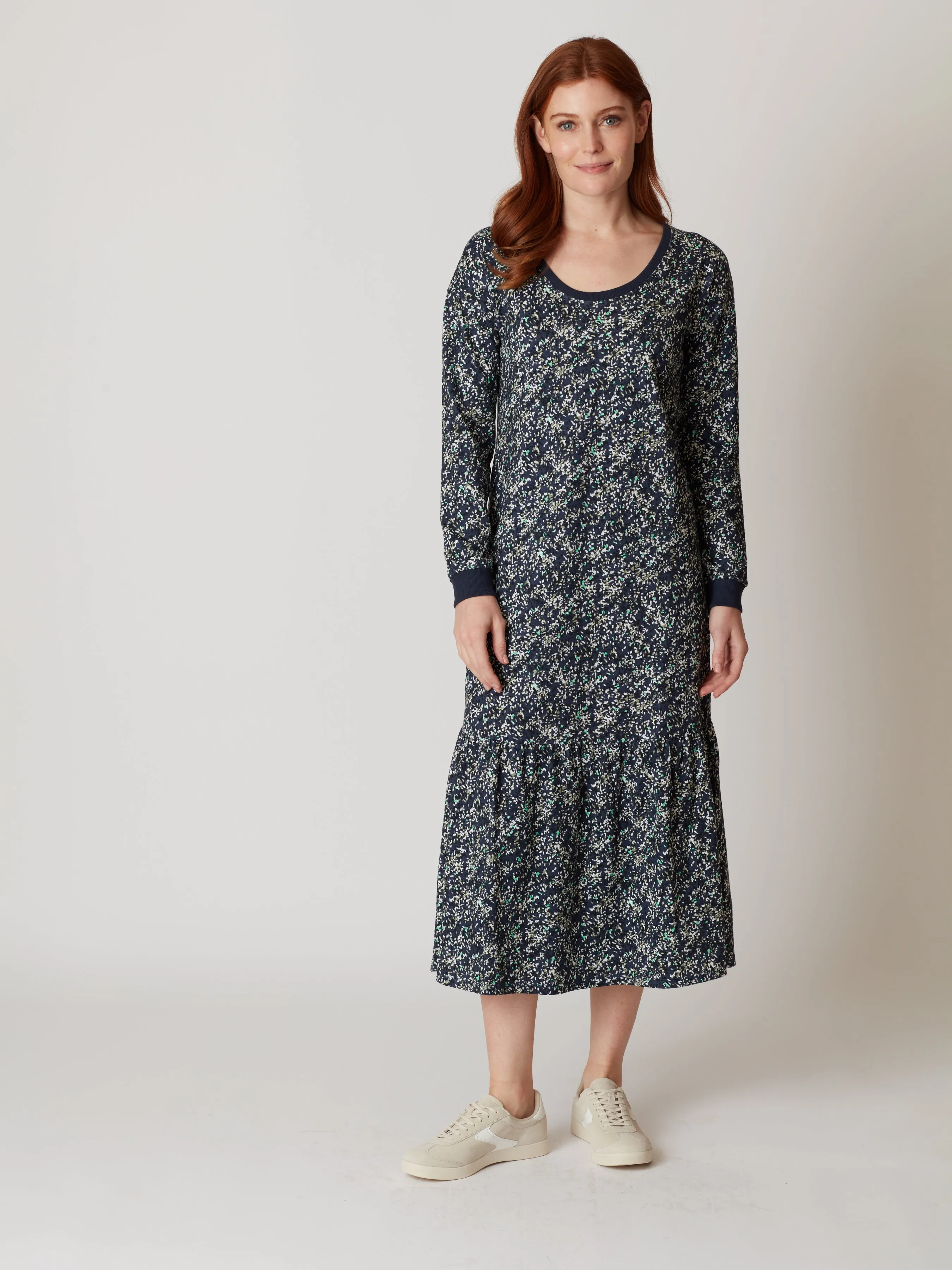 Colette Floral Printed Midi Dress