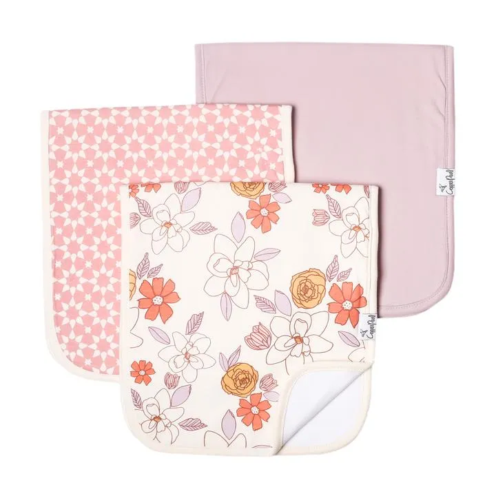 Copper Pearl - 3 Pack Burp Cloth (More Styles)