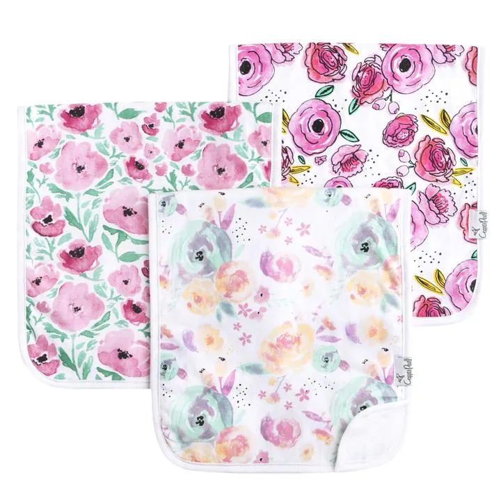Copper Pearl - 3 Pack Burp Cloth (More Styles)