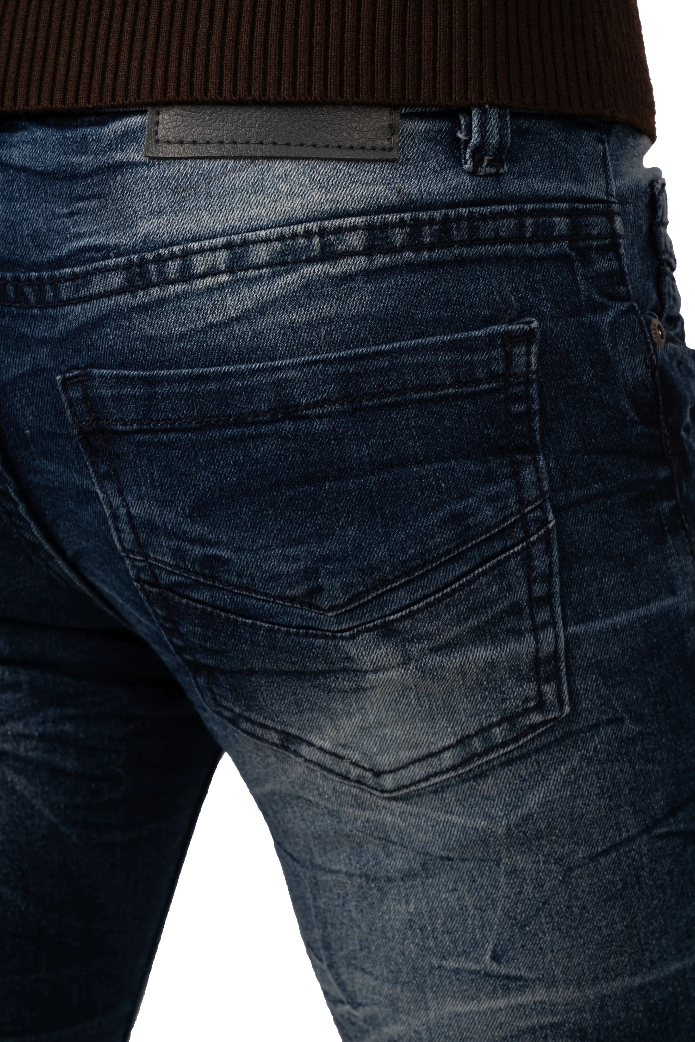 CULTURA Boy's Skinny Fit Distressed Denim Pants