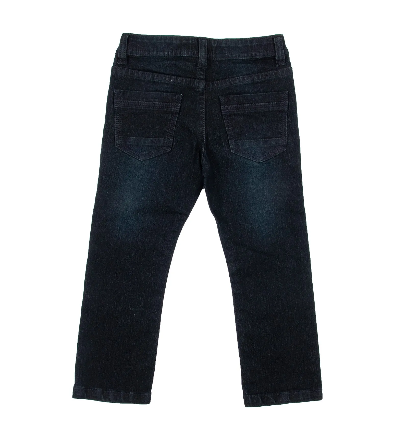 CULTURA Boy's Slim Fit Washed Denim Pants