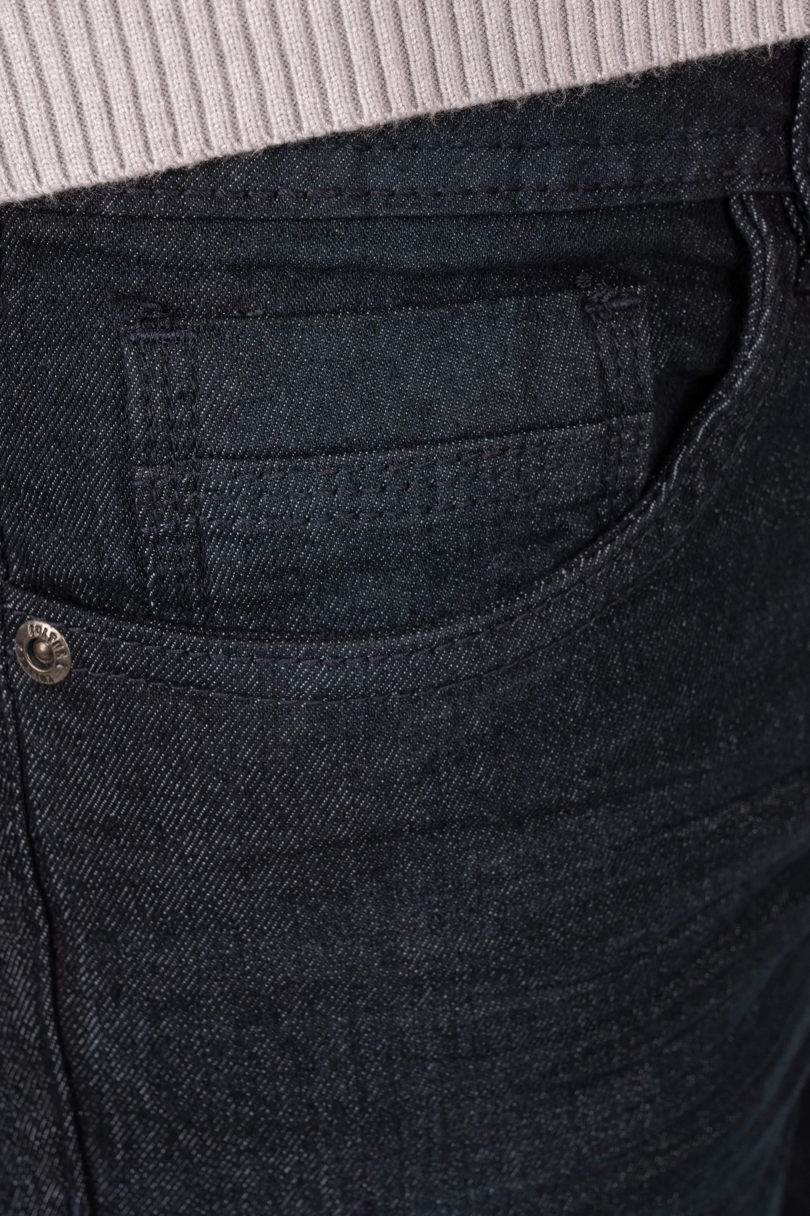 CULTURA Boy's Slim Fit Washed Denim Pants