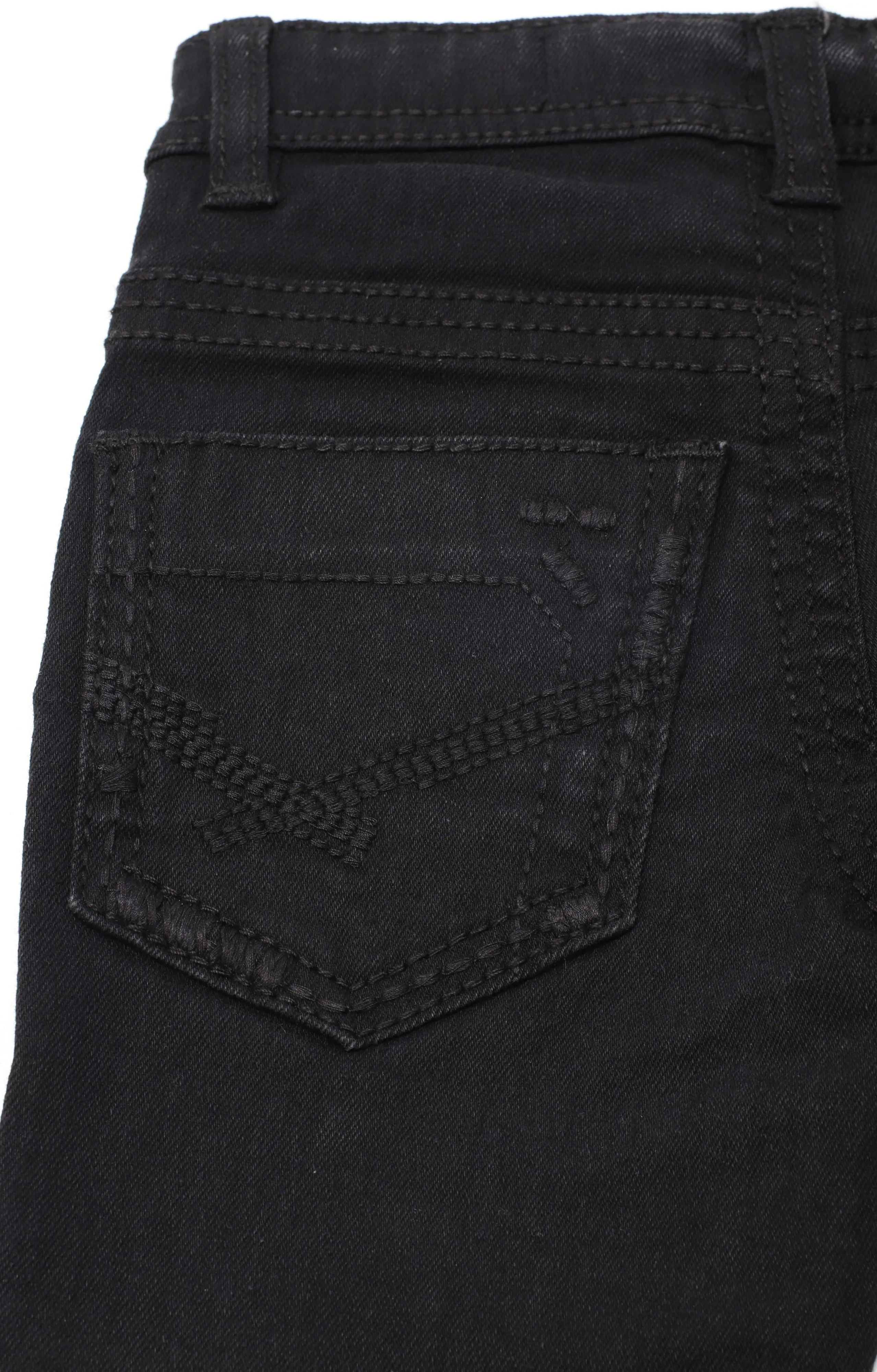 CULTURA Toddler's Washed Denim Pants