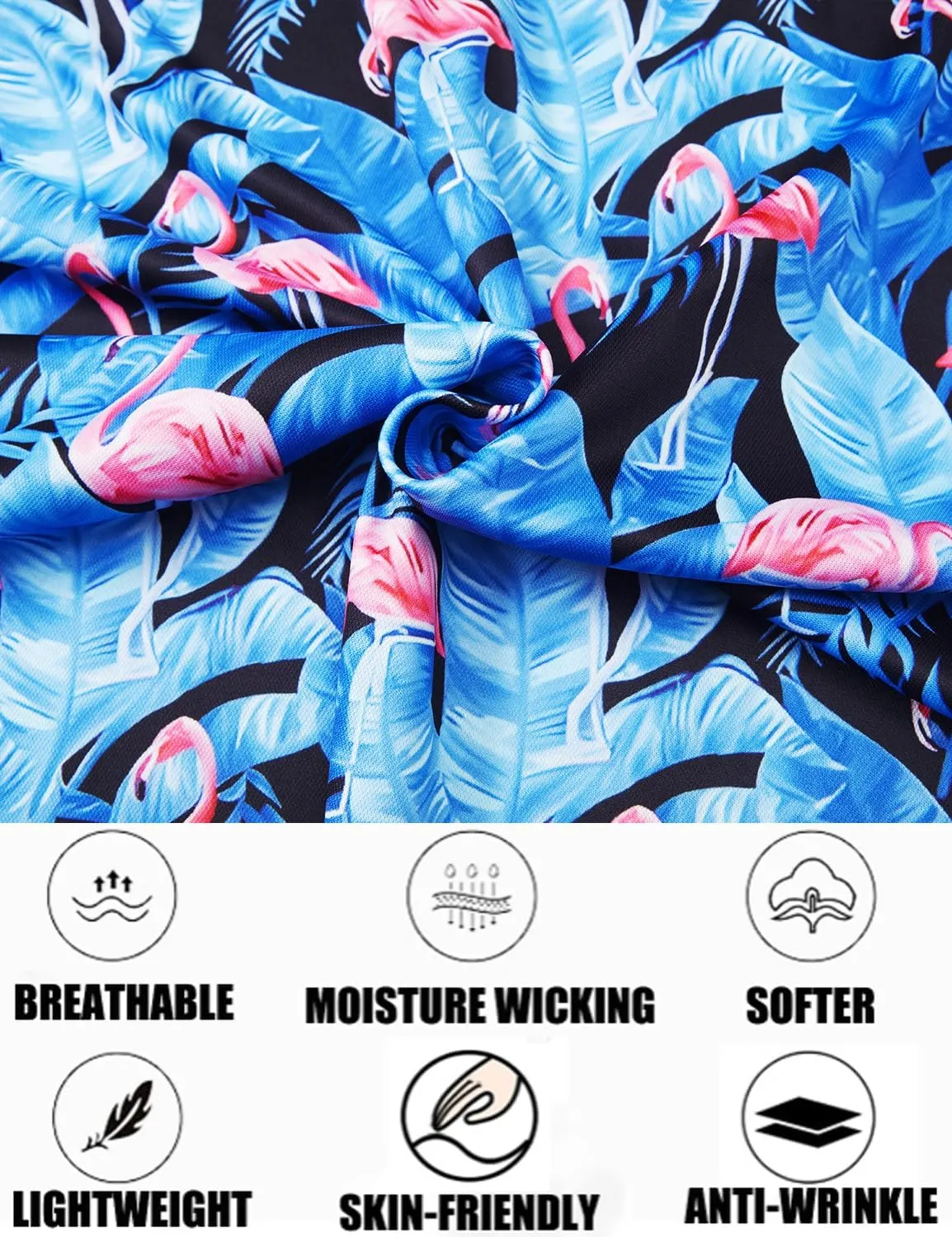 EISHOPEER 2025 New Men's Polo Shirts Short Sleeve Moisture Wicking Quick Dry Athletic Shirt Fashion Golf Shirts
