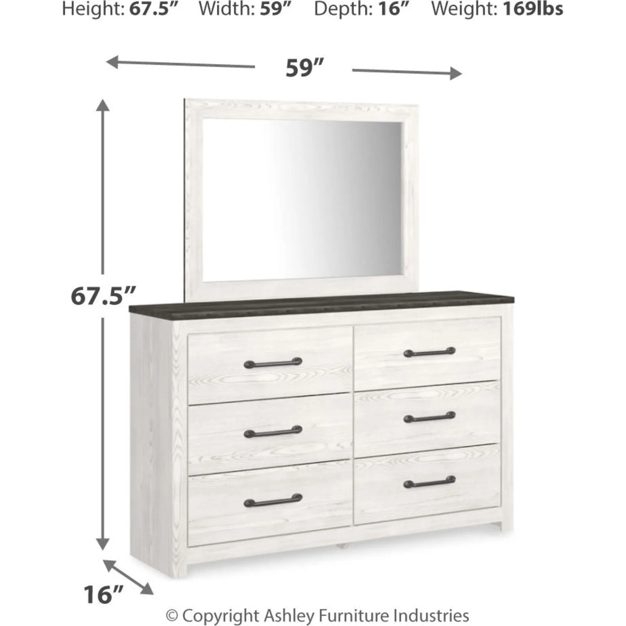 Gerridan 5 Piece King Panel Bedroom