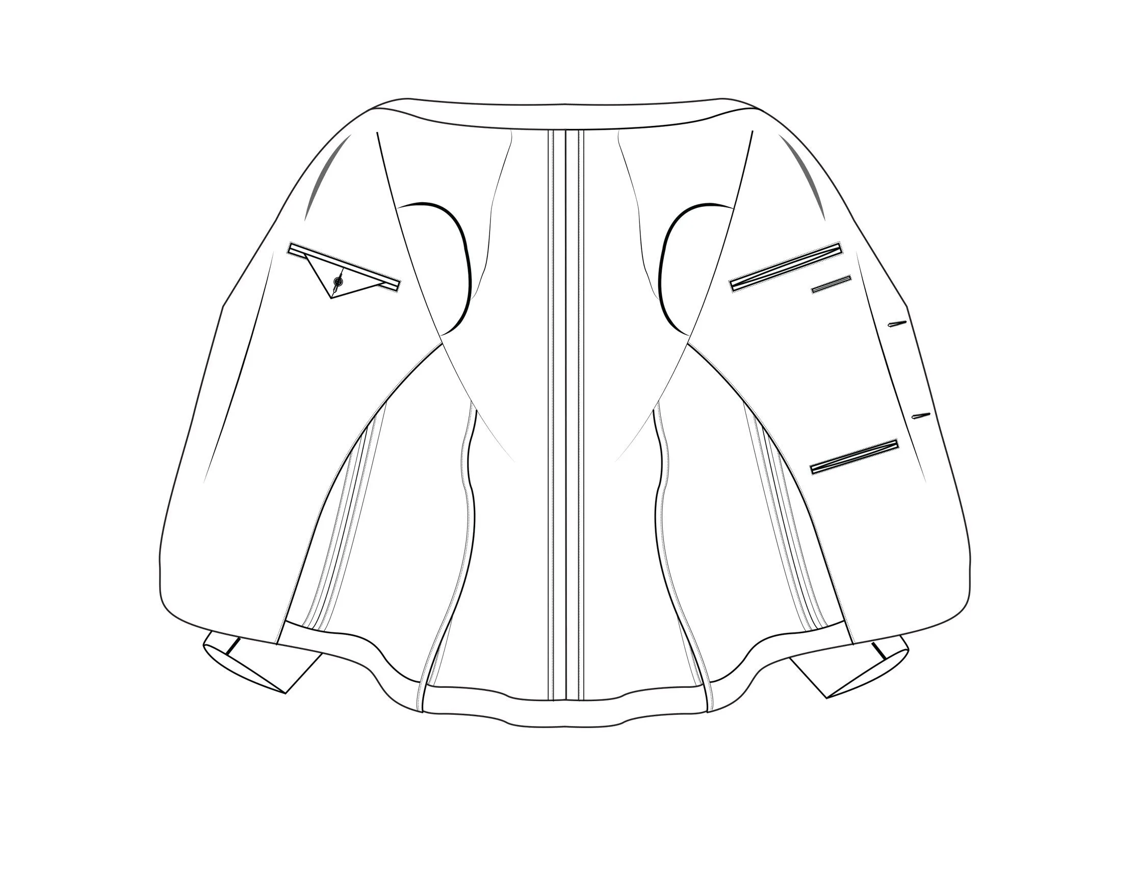 Hidden Internal Product: Interlining Standard Styles