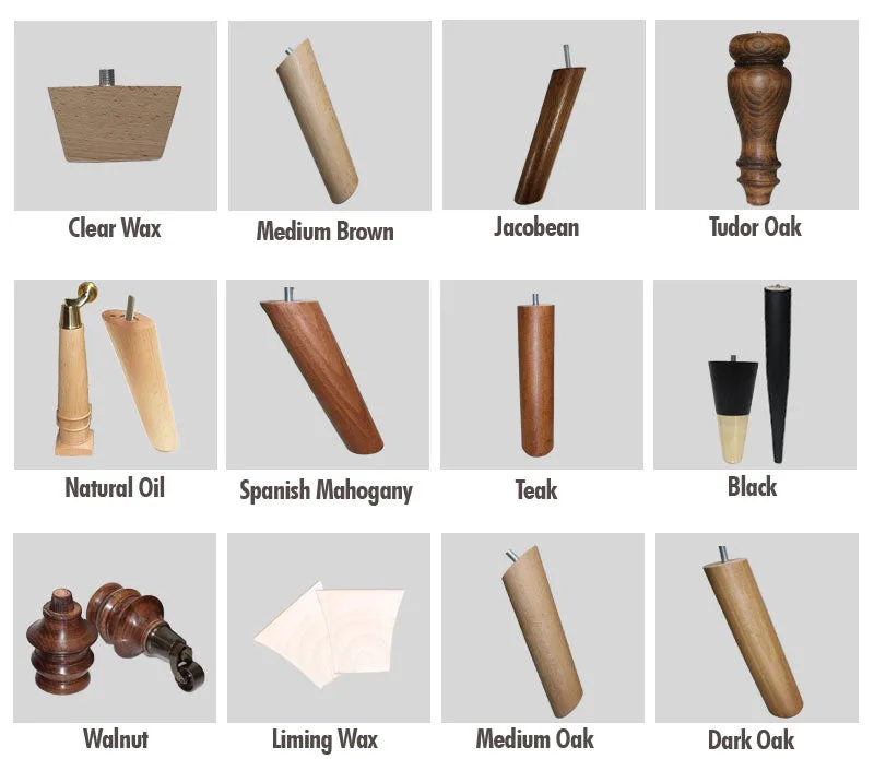 Highbury Wooden Furniture Legs