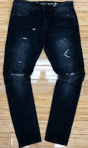 Kilogram- motor back rip jeans