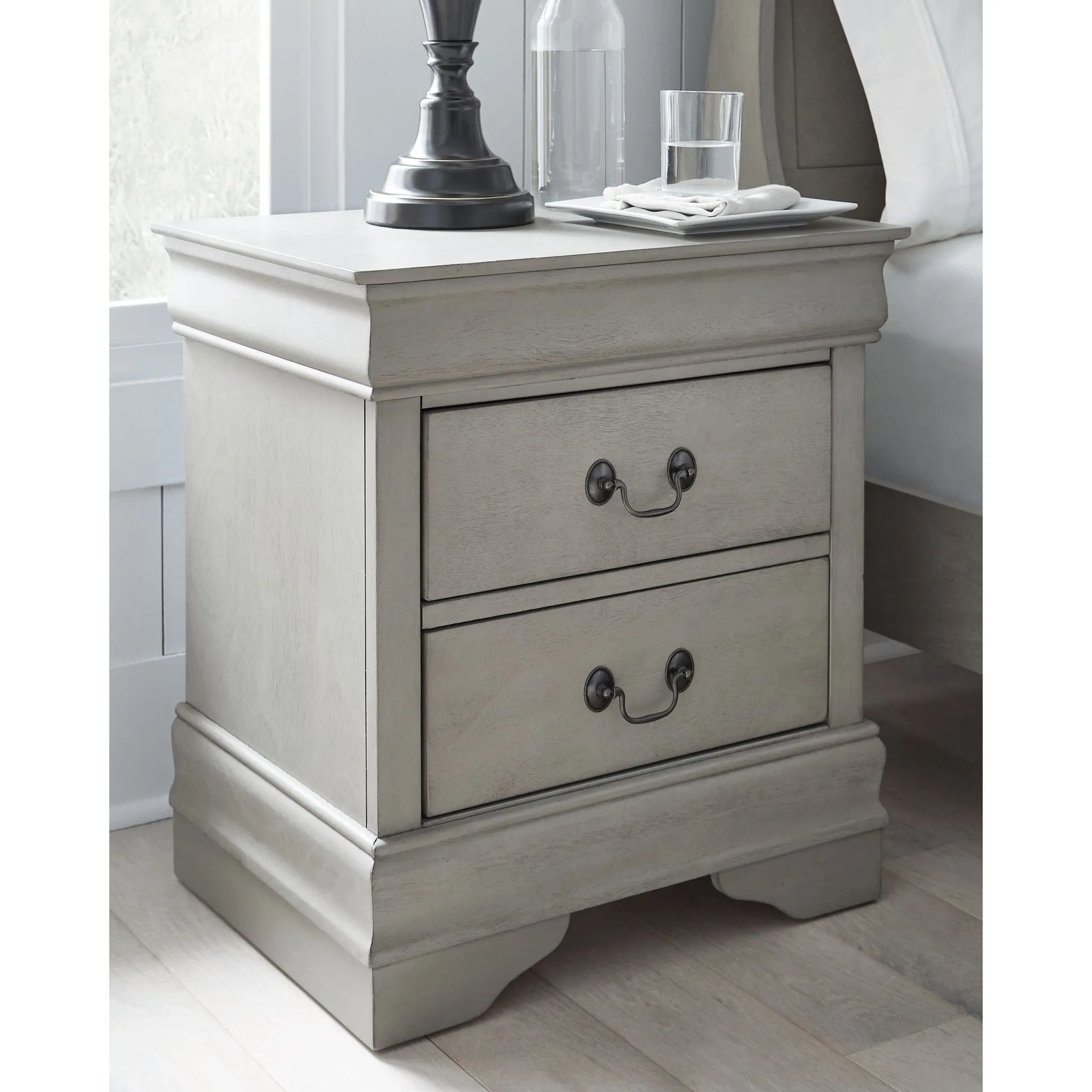 Kordasky Two Drawer Nightstand