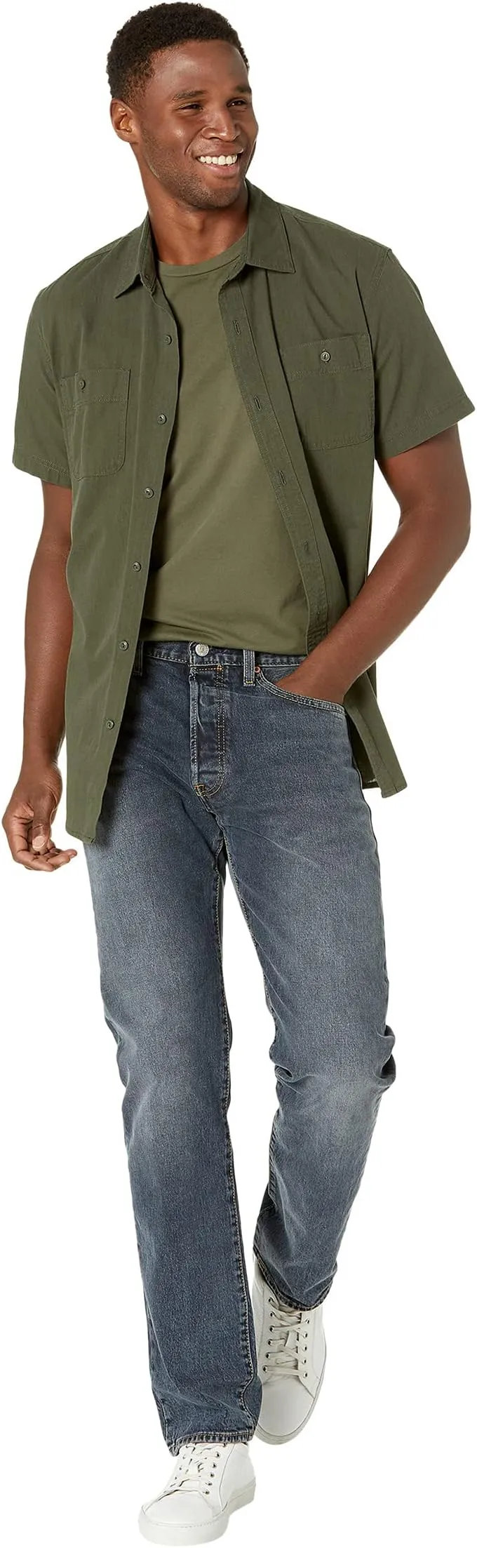 Levi's 501 Original Shrink-to-Fit Jeans, Black/Black/Black Fill