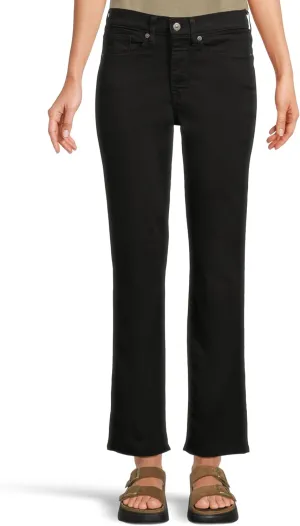 Levi's Women's Classic Straight Jeans Pants, -soft Black (Waterless), 32 (US 14) L