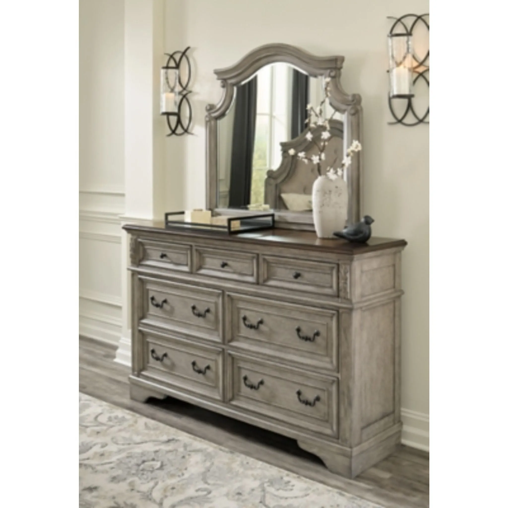 Lodenbay Dresser and Mirror