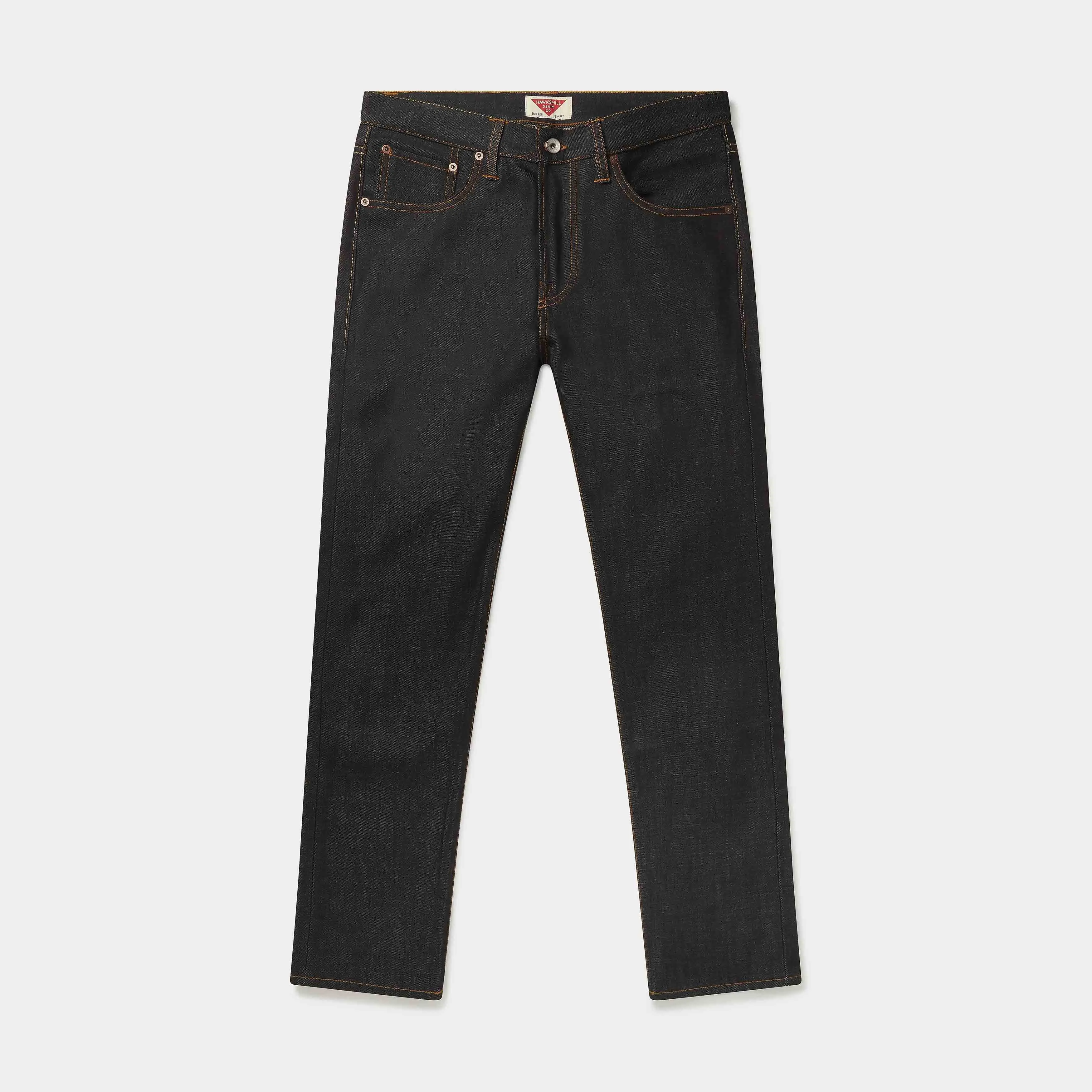 Loose Tapered 14oz Dry Organic Jeans (Indigo)