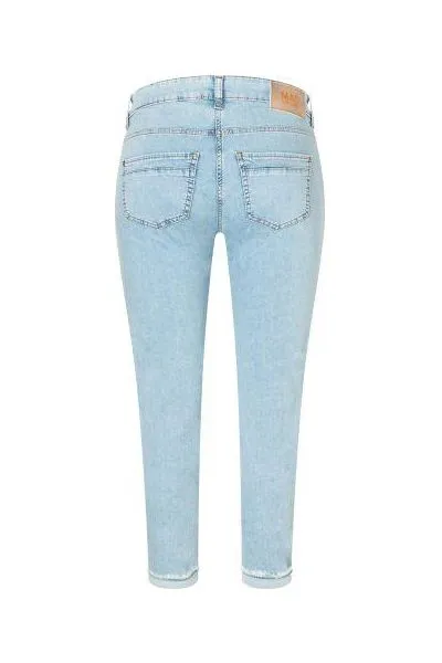Mac Jeans Rich Cropped Flower 5756-9A-0391 | D283 Embroidered | Clearance Final Sale