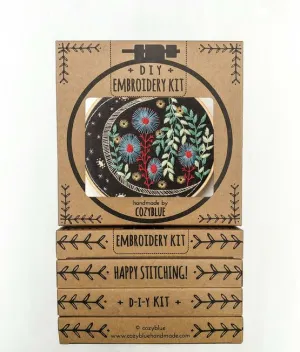 Night Garden Embroidery Kit