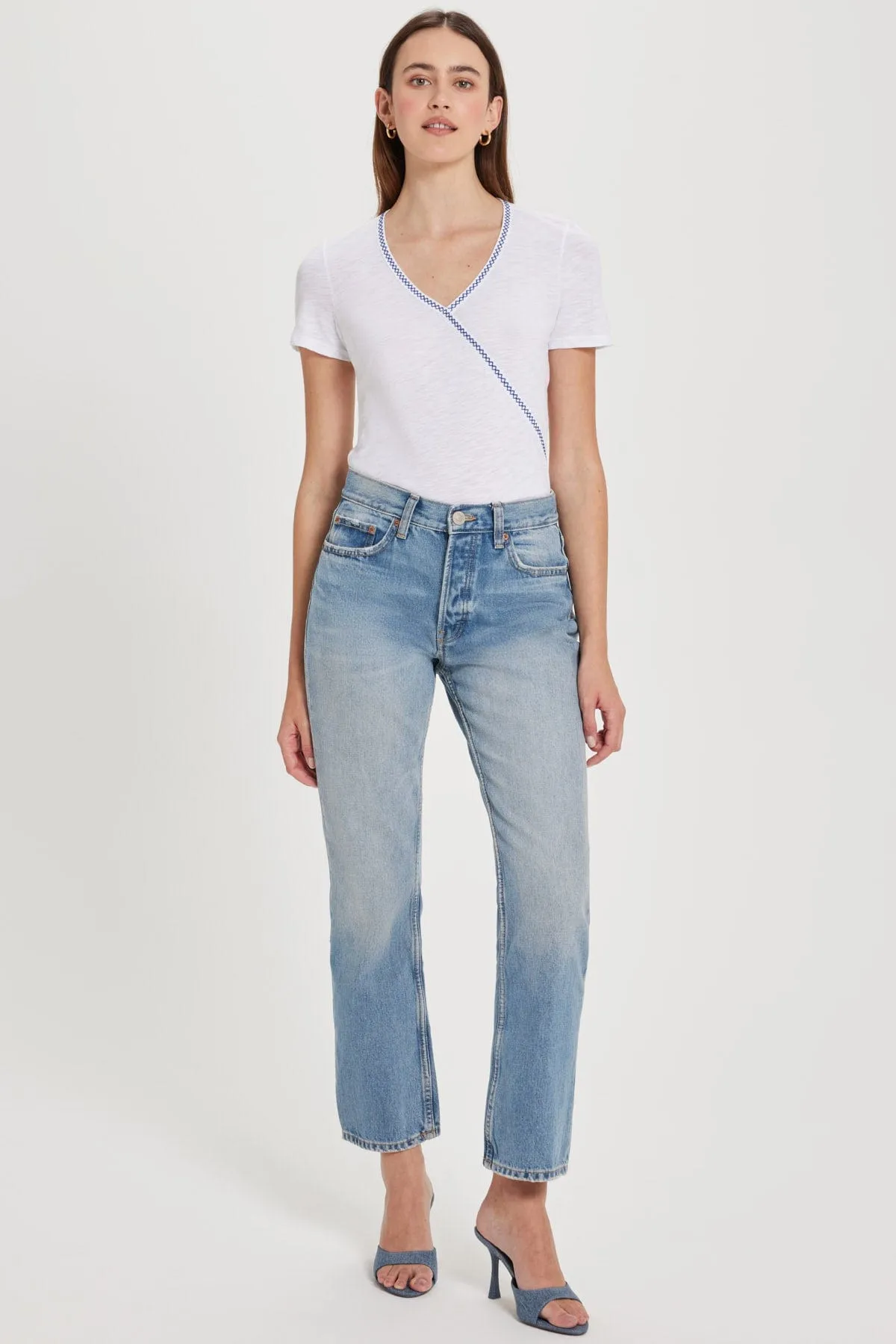 Nina Embroidered Top