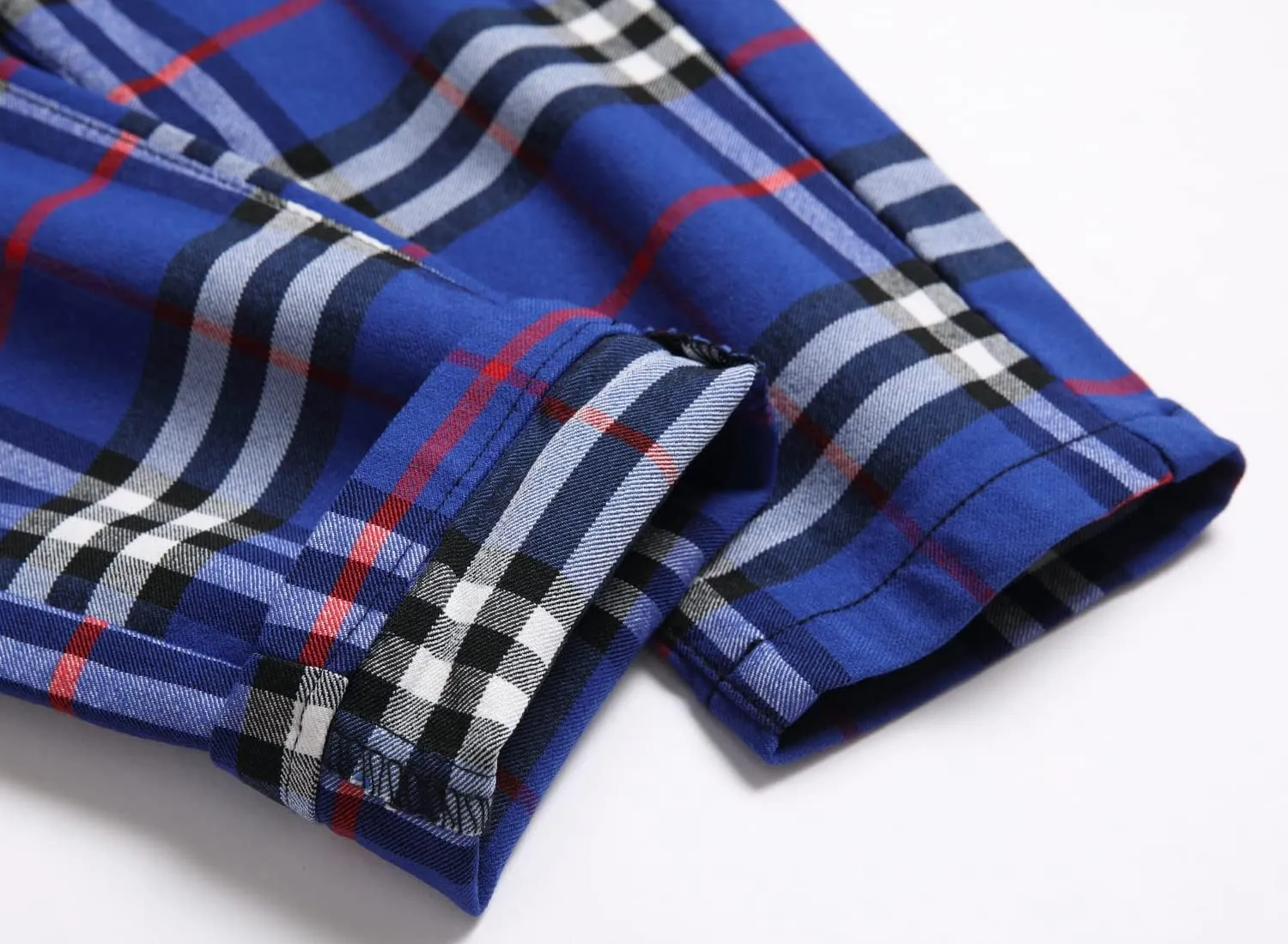 NOVOCCT Plaid Pants for Men - Skinny Mens Dress Pants - Stretch Slim Fit Business Casual Dress Chinos for Men