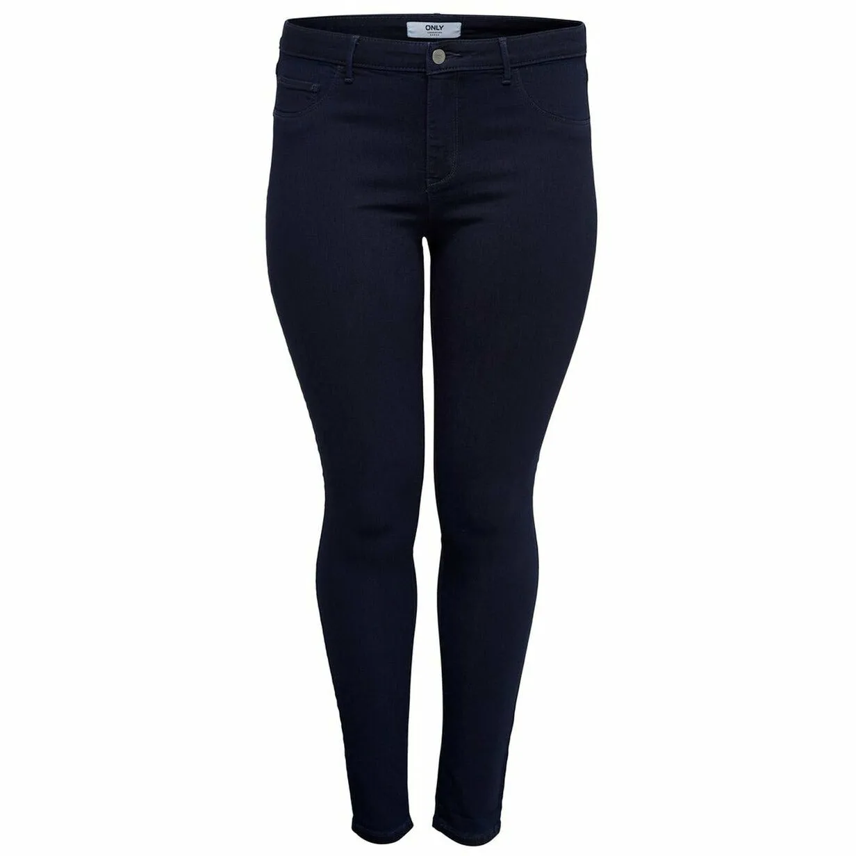 Only Carmakoma Navy Skinny Jeans