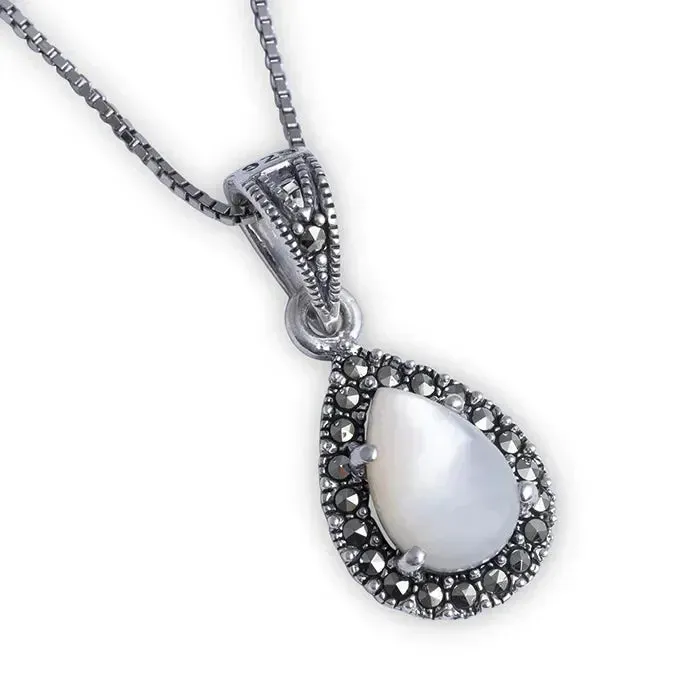 Paloma Silver Pendant Set