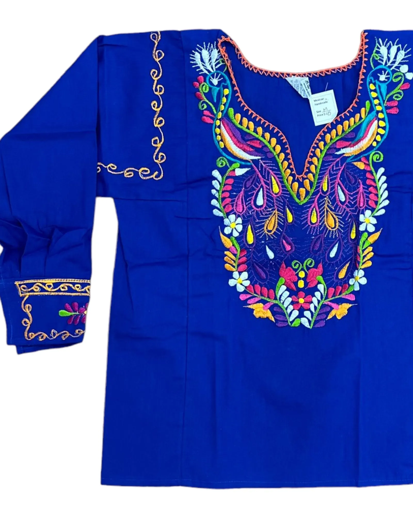 Peacock Blouse Royal Blue