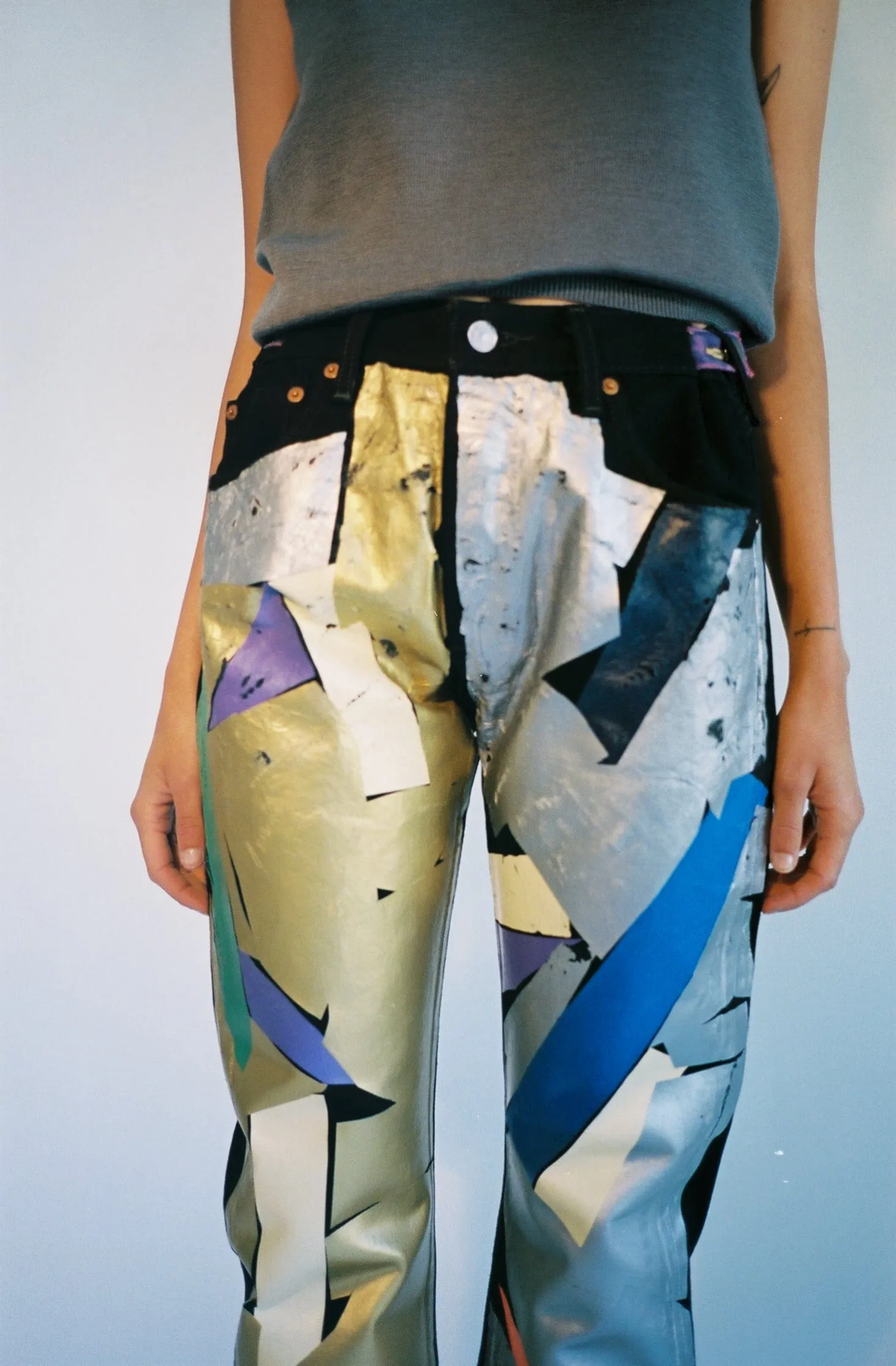 Peeling Paint Jeans