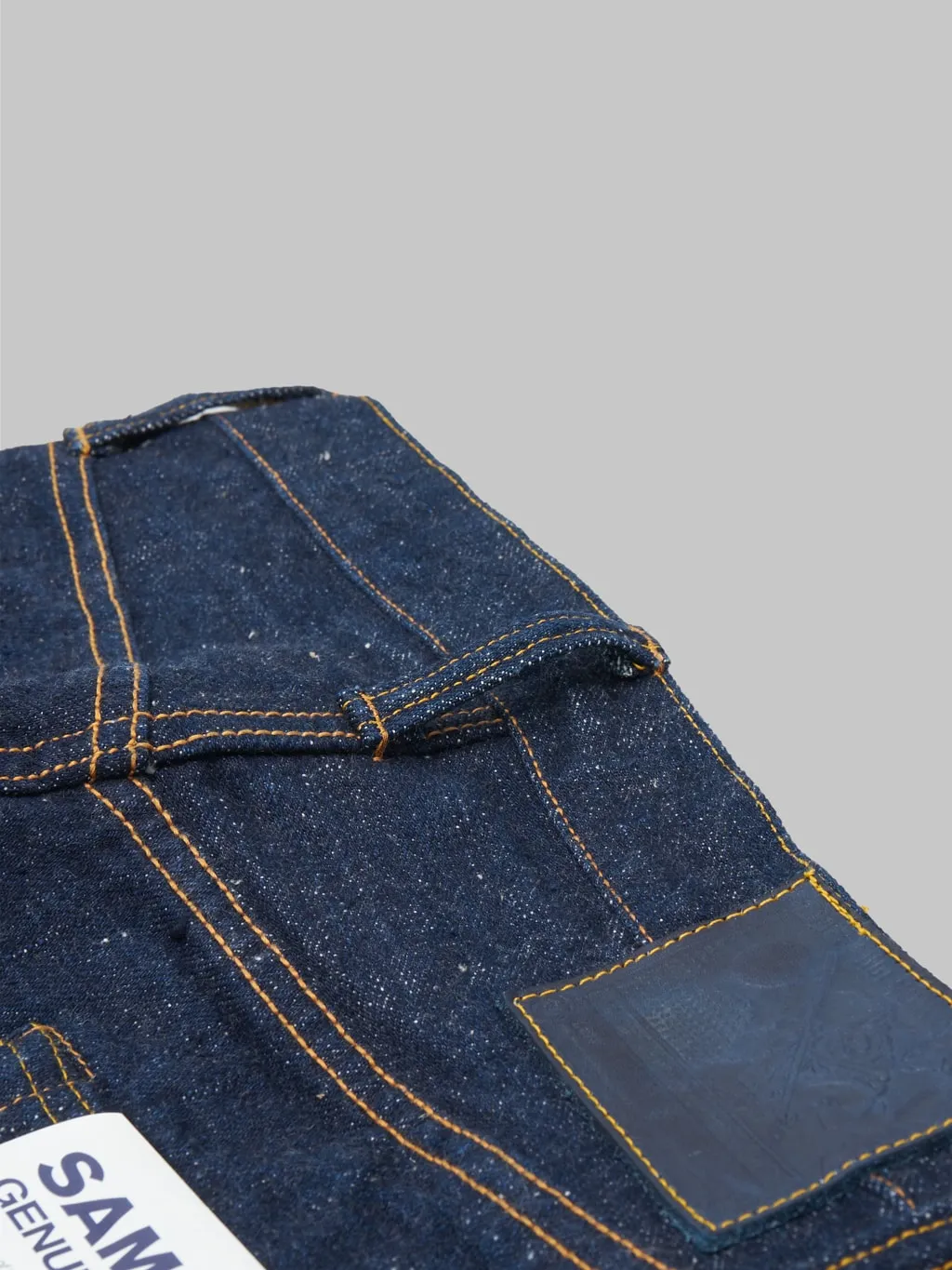 Samurai Jeans S211AX "Ai-Benkei" 18oz Natural Indigo Relaxed Tapered Jeans