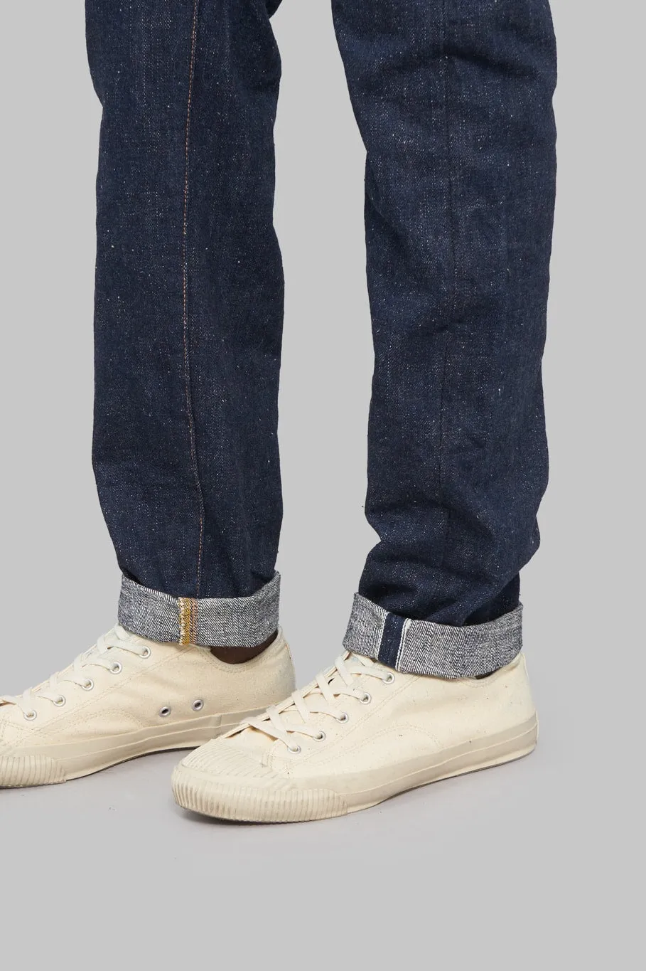 Samurai Jeans S211AX "Ai-Benkei" 18oz Natural Indigo Relaxed Tapered Jeans