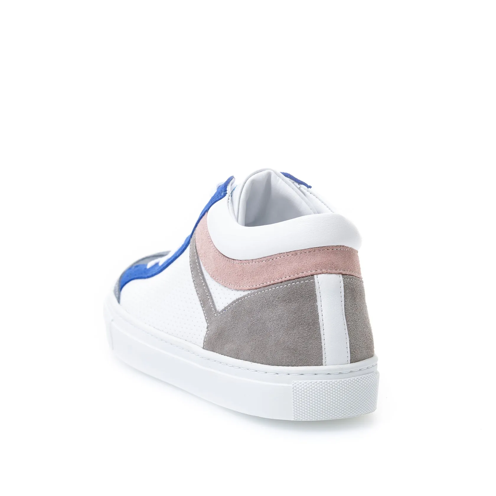 SELENA semi high-top sneaker - pink and blue
