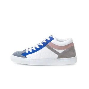 SELENA semi high-top sneaker - pink and blue