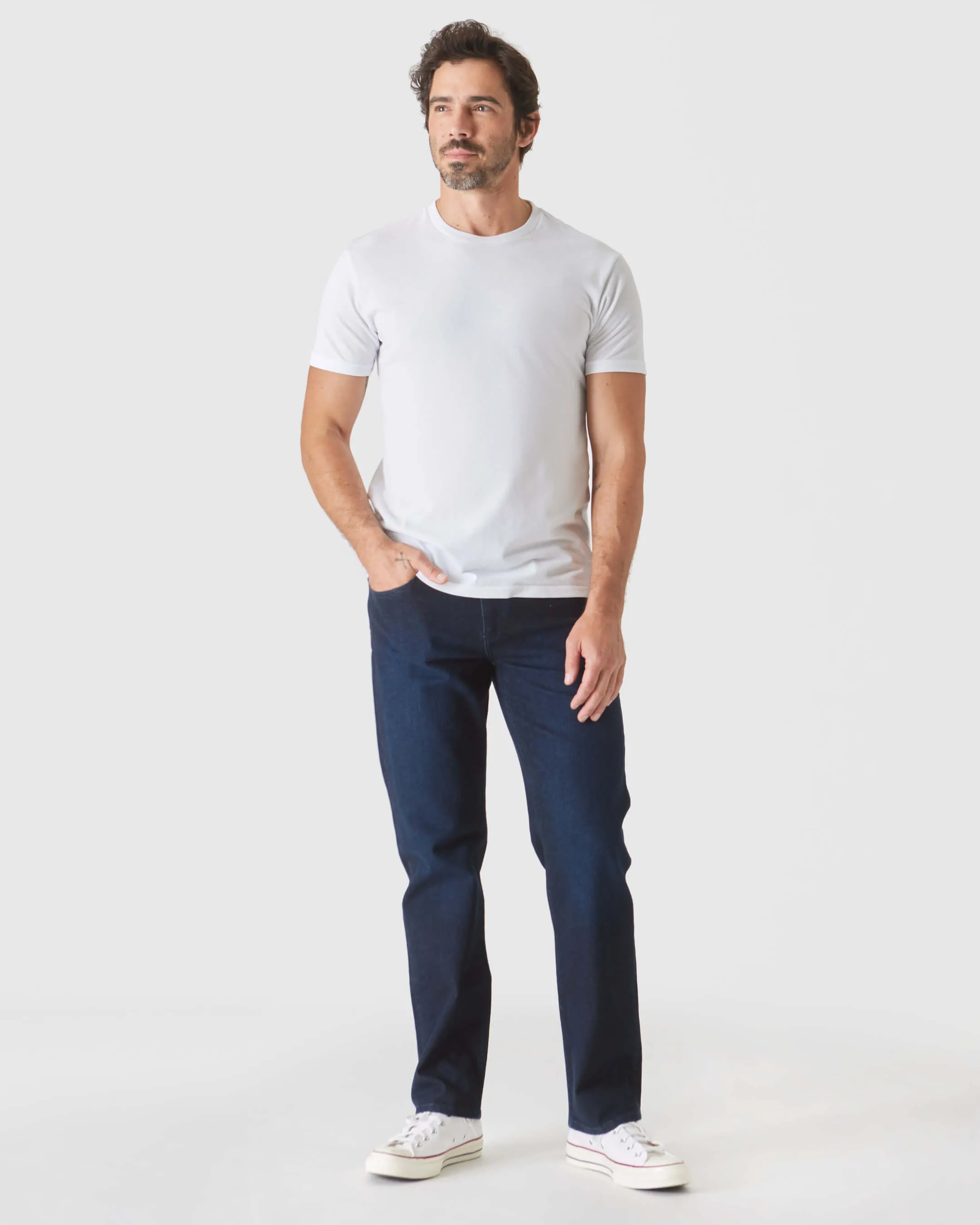 Staple Straight Authentic Denim Jeans 3-Pack