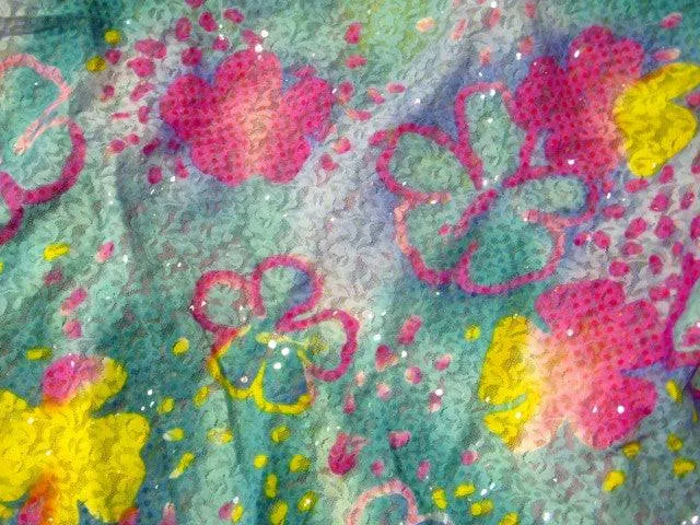 Stretch Sequin Lace
