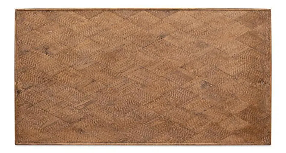 Wavy Coffee Table Antique White