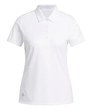 White - Women's adidas Performance polo