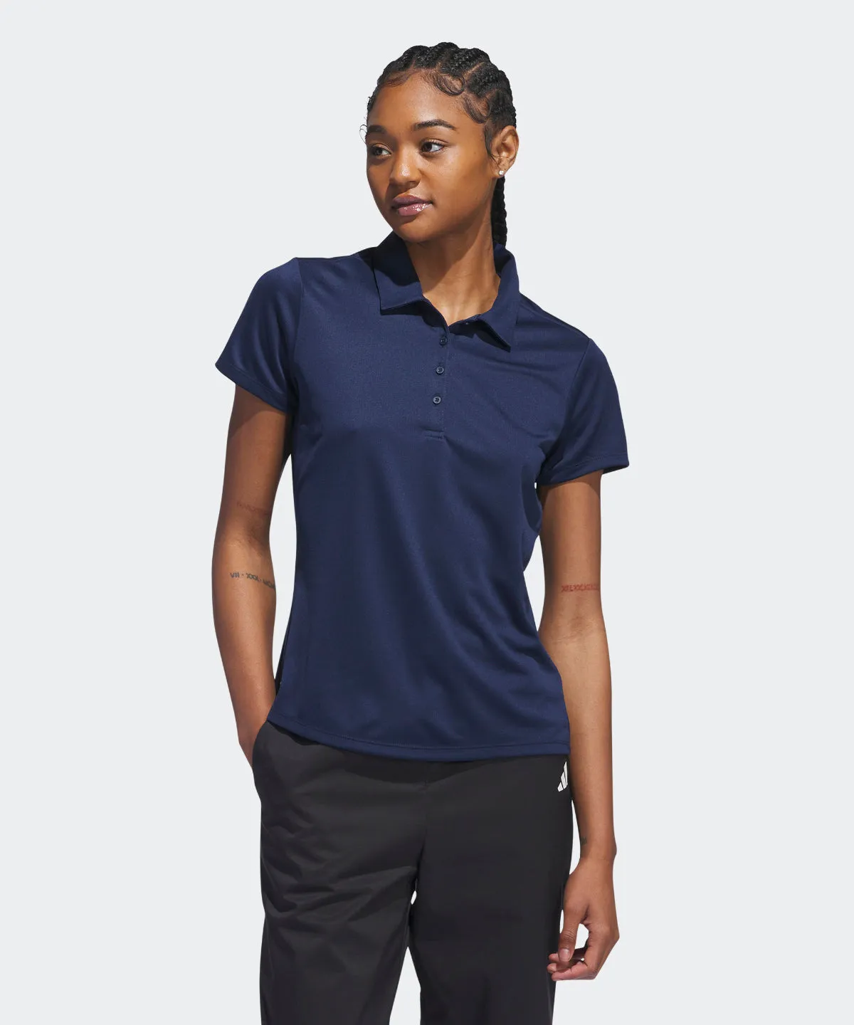 White - Women's adidas Performance polo