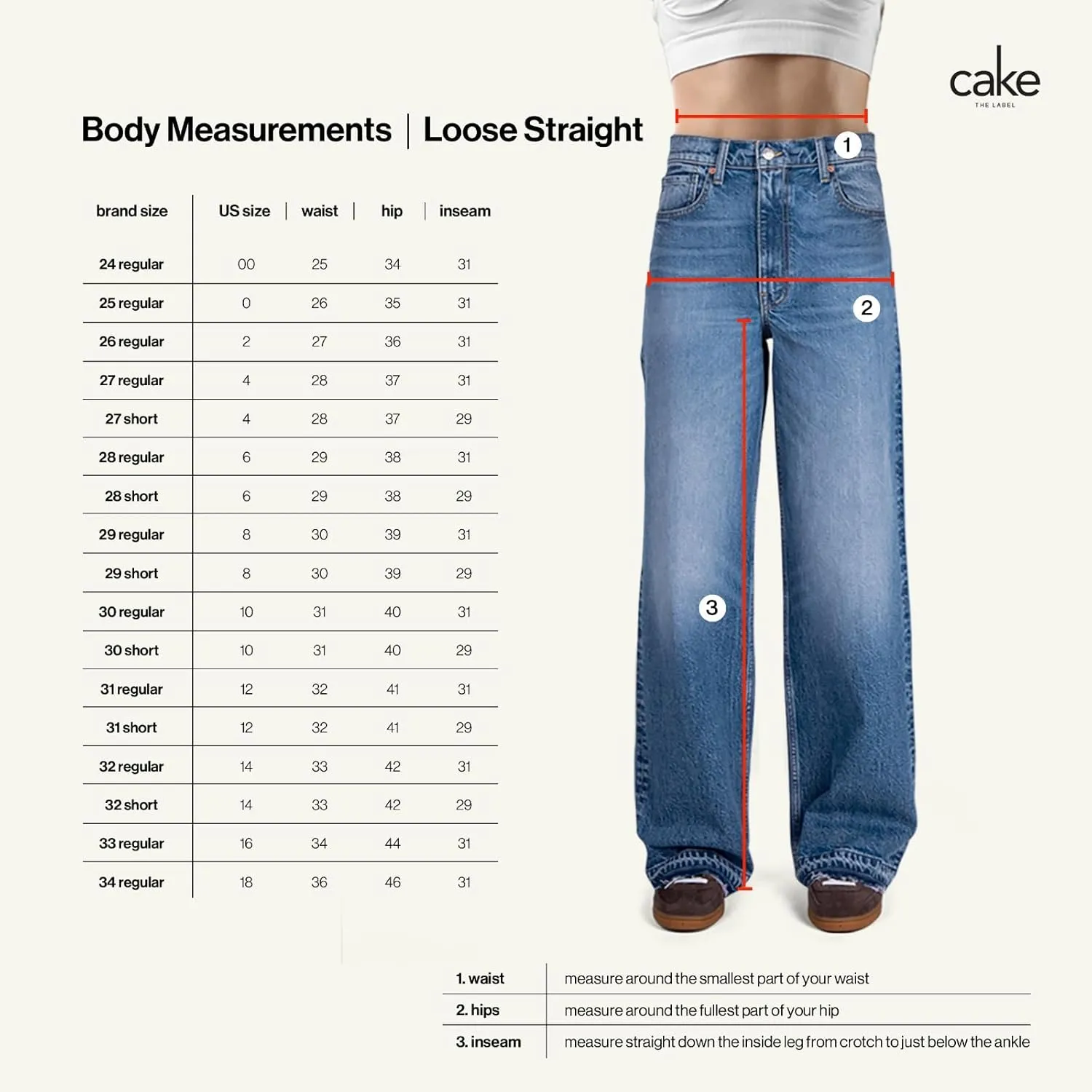 Women's High Rise Loose Straight Jeans Wide Legs Pants