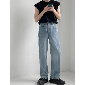 Zhou Roomy Fit Straight Cut Jeans